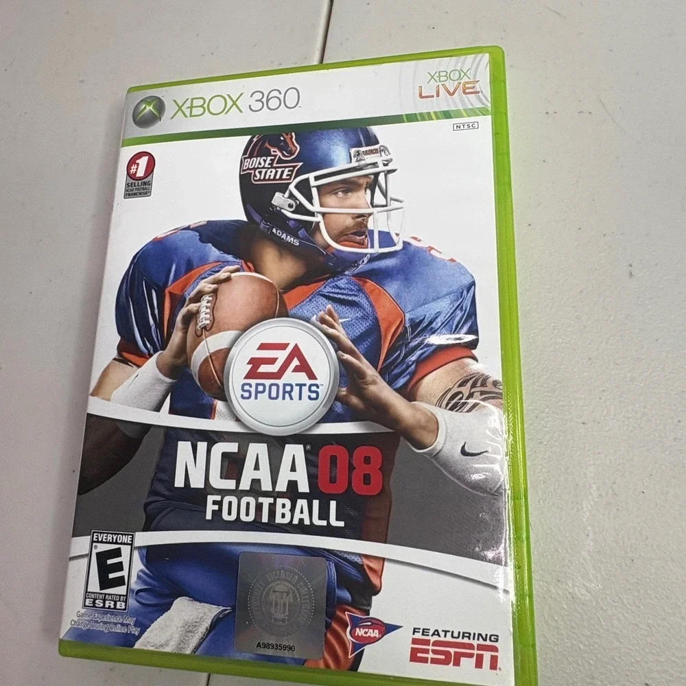 Xbox 360 NCAA Football 08 EA Sports Video Game Disc